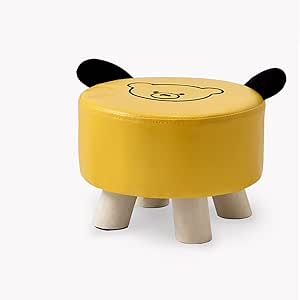 Quadratischer Pouf Hocker 30x30cm - Plüschiger Pilz Hocker Für Wohnzimmer