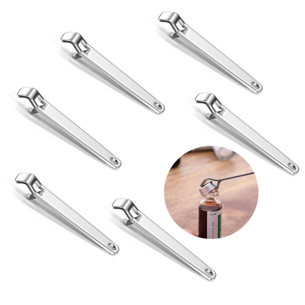 6-Piece Stainless Steel Bottle Opener Set