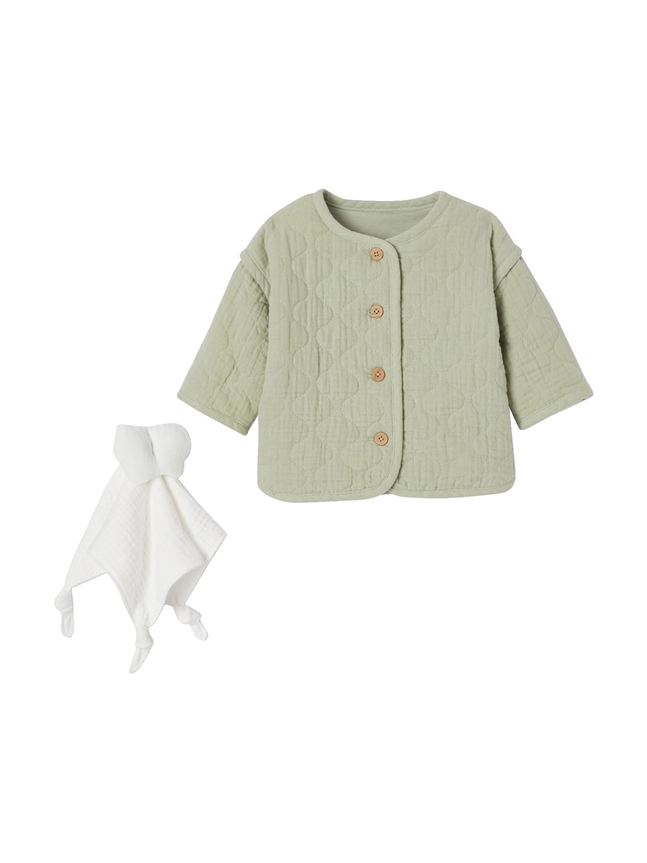 VERTBAUDET Veste matelassée bébé et Doudou Coffret Cadeau Naissance