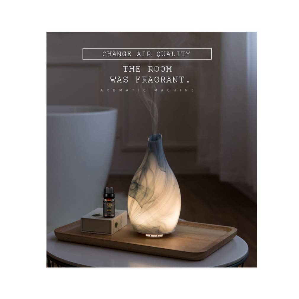 Aromatherapie Sandelholz ätherisches Öl Set für Diffusor, 100% reine Weihrauch ätherische Öle Kit für zu Hause, 12x10ml Juniper Berry ätherisches Öl Kit-Orange,Zitrone,Rose Öle...