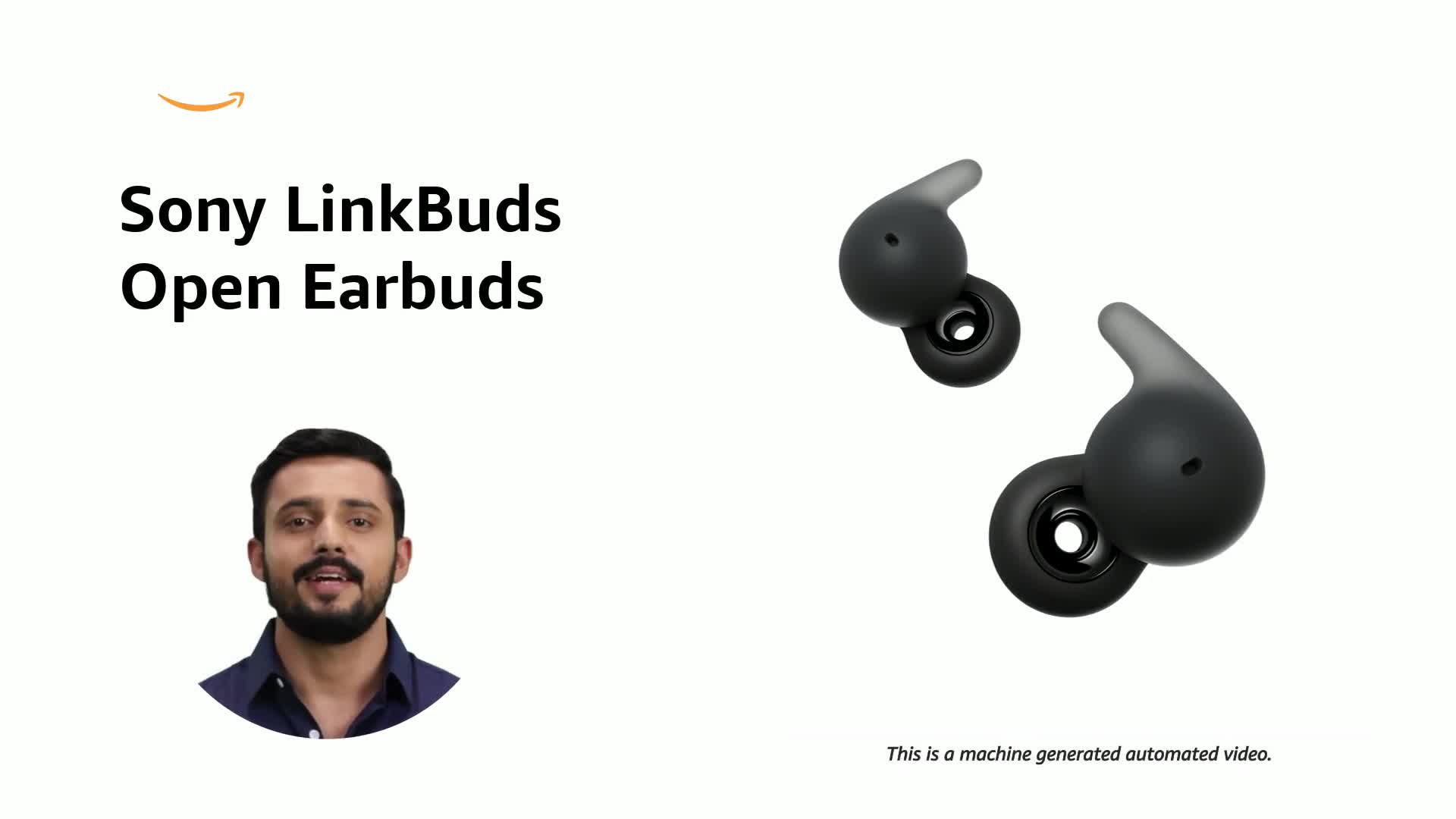 Sony LinkBuds Open WF-L910 Bluetooth Earbuds with an Open-Ring
