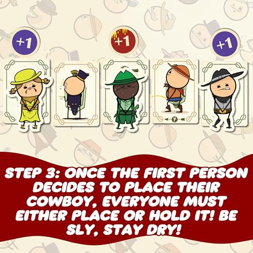 Texas Hold It Card Game - Wild West Bathroom Card Game by Cyanide & Happiness - Push Your Luck in Party Games for 2-6 Players | Hilarious Fun for Party Nights - image 6