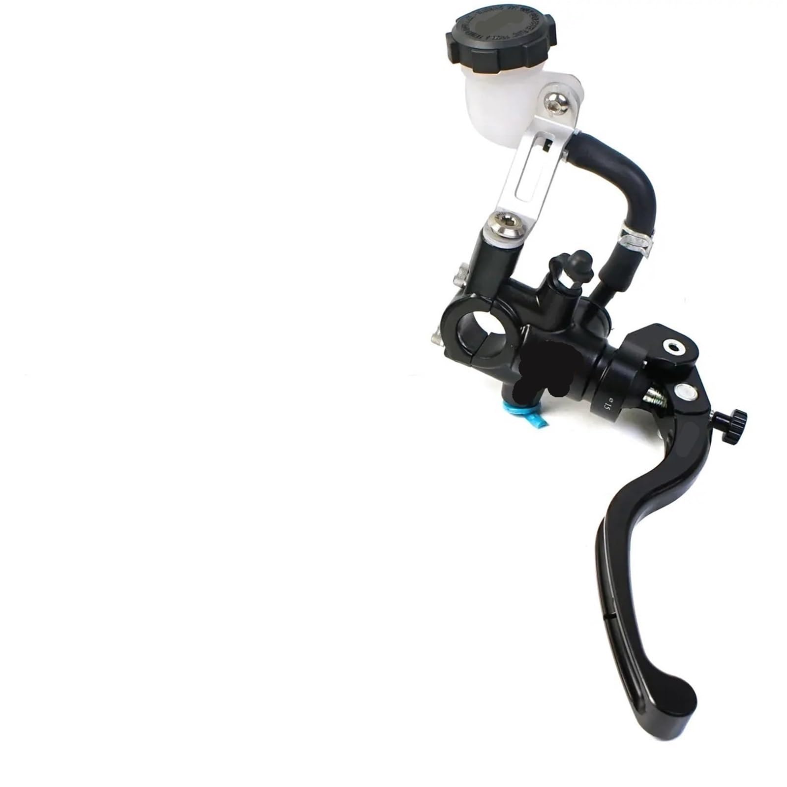 Hsyduhae Black Right 15Mm Motorbike Brake Levers Fit For Yamaha R6 Fz6 Gsxr600 Zx-6R 14Mm 15Mm 16Mm 17.5Mm19mm Motorcycle Brake Clutch Pump Master Cylinder Lever Handle(Black Right 15Mm)