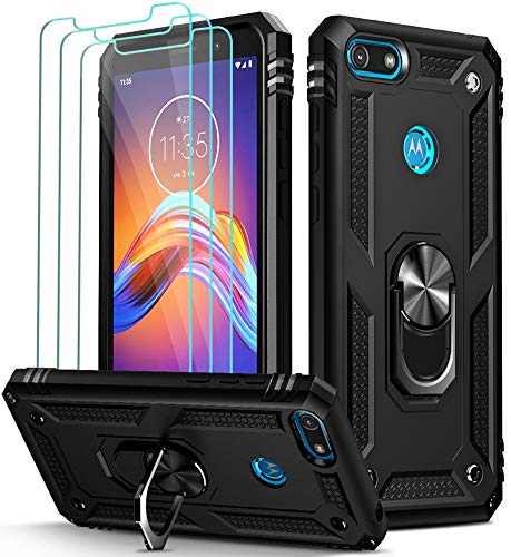 IVoler Cover per Motorola Moto E6 Play con 3 Pezzi...