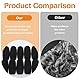 10er Pack Schaumstoff Windschutz Für Lavalier Mikrofone Mini Schaumstoff Windschutz Für Headset Mikrofone Hochdichte Mini Schaumstoff Mikrofon Für Headset Schutz Geräuschreduzierung (Schwarz)