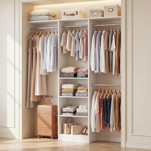 Cyclysio 4FT Small Closet Organizer System