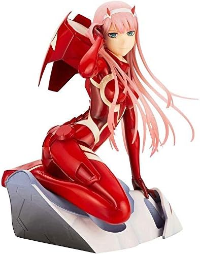 LIAN Darling in The FranXX Zero Two Darling in The Frankis Figna Action Girl Image Figure (Size:6.3in)