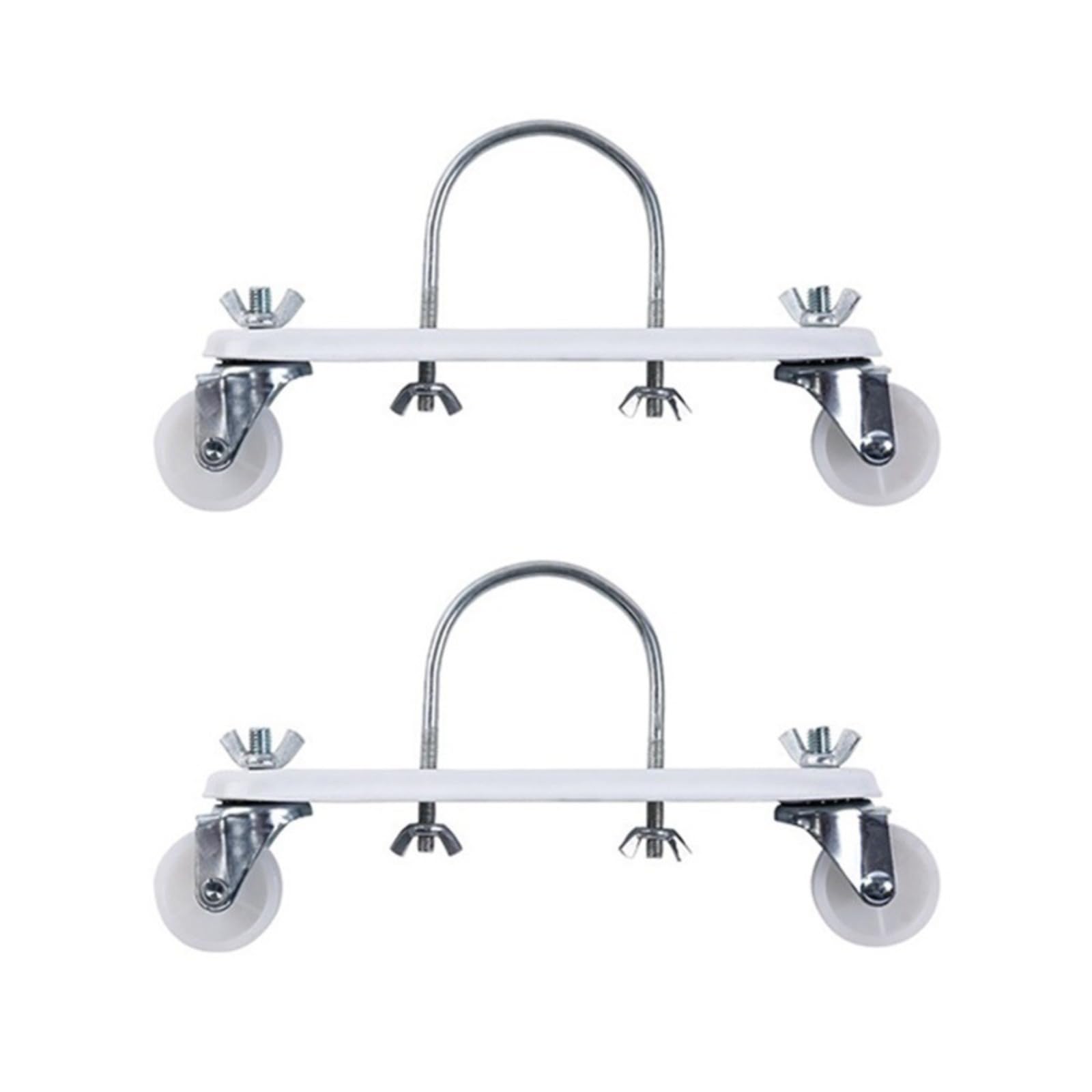 2 Soportes de radiador eléctrico, Rueda de Soporte de polea móvil para radiador eléctrico, Rueda de rotación General de Larga duración y práctica