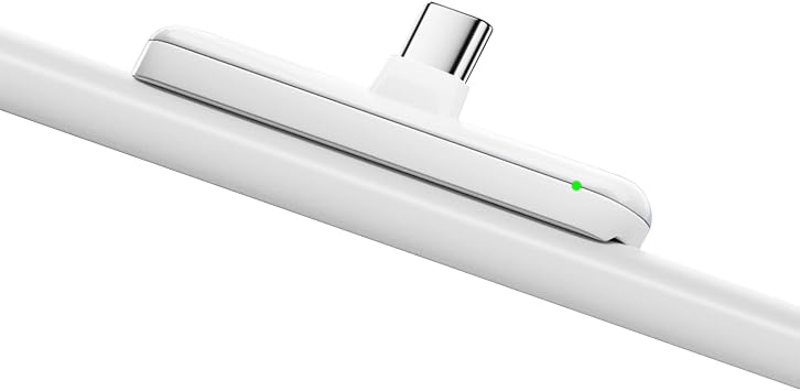 AreMe USB C to Pencil 2nd Generation Charging Adapter, White | Magnetic Wireless Charger Adapter Compatible with Apple Pencil 2nd Gen