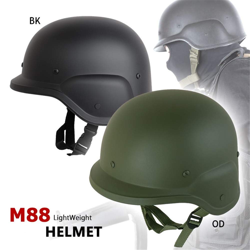 M88 Military Tactical Helmet - PASGT Style, Green, For Airsoft, Paintball, SWAT