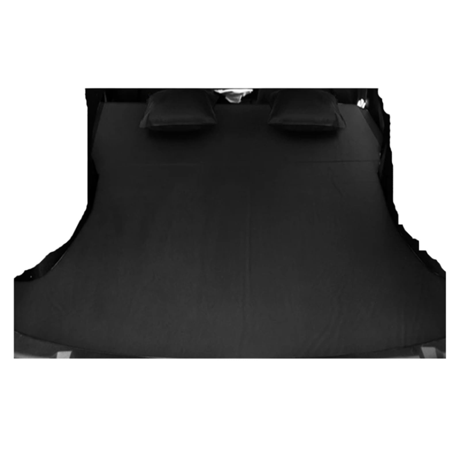 Materac dmuchany Materac samochodowy Do Tesla 2017-2026 | Nadmuchiwany materac dmuchany Outdoor Camping Zamszowe łóżko samochodowe(B black)
