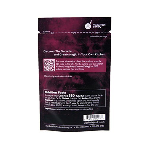 Red Wine Vinegar Powder ❤ Gluten-Free ☮ Vegan ✡ Ou Kosher Certified - 50G/2Oz #TOP2