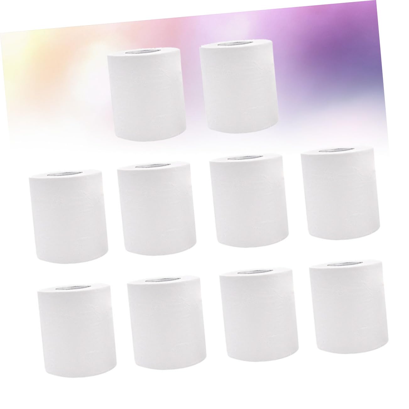 Papier Toilette Petit Rouleau 100g, 4 Couches, Pâte de Bois