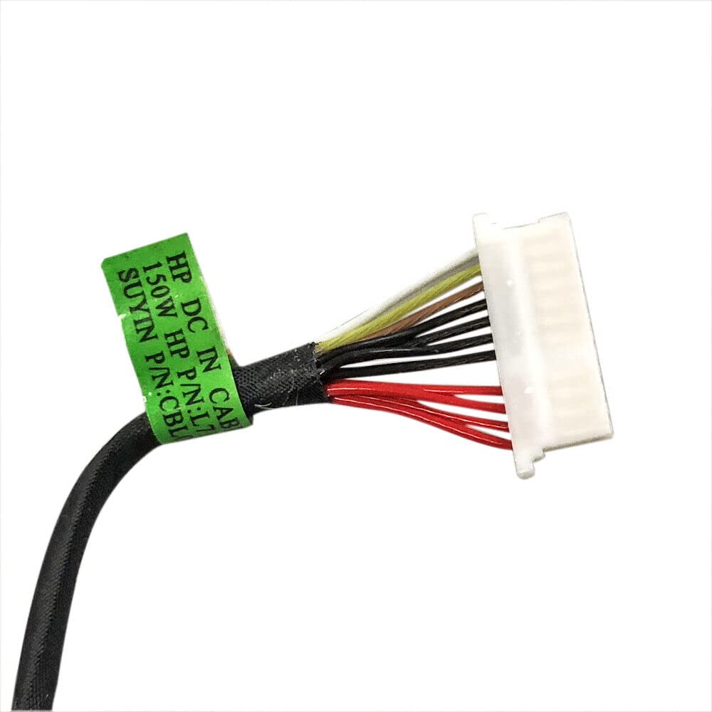 JINTAI Connettore Alimentazione Carica DC Power Jack Dock Port Plug Socket Cavo per HP 16A0051WM 15EC 15EC0013DX L71031Y14 L71031YS14 L71031S14 DC Power Jack Dock Port Plug Socket