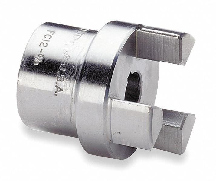 BOSTON GEAR FC20-5/8 5/8 INCH BORE, FC20, Finished W/Keyway & SS, JAW Type: Straight, Outside Diameter 2 INCH, Shaft Coupling, Steel, Torque Capacity: 470