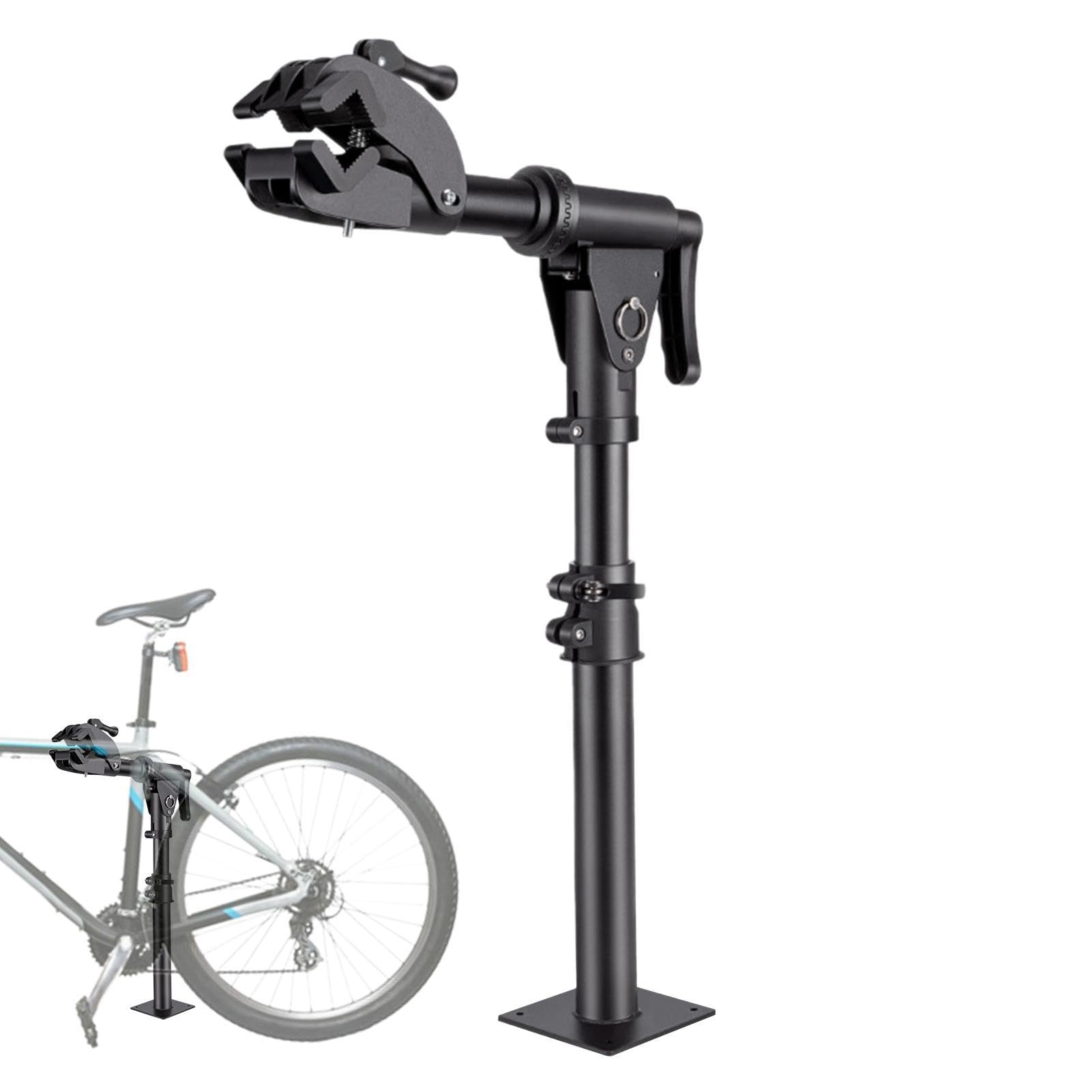 Cavalletto per riparazione biciclette - Cavalletti da lavoro pieghevoli | per biciclette, Cavalletto per riparazione | Altezza del supporto per riparazione bici per meccanico, rack di manutenzi