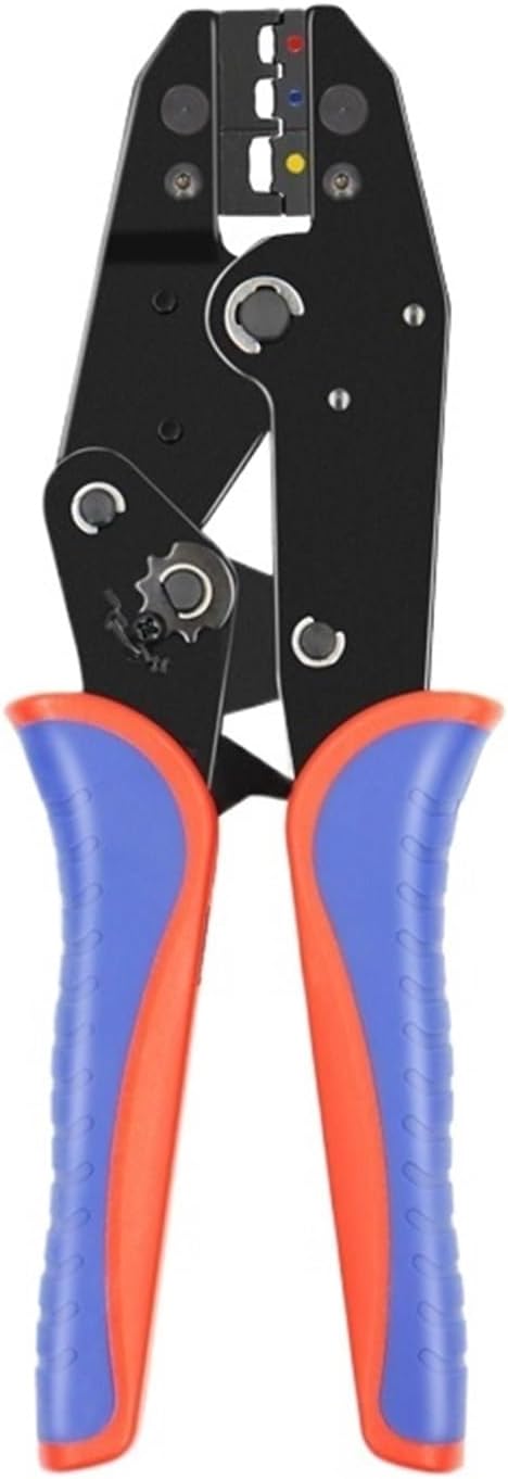 1pc 8 In 1 Crimping Tools Sets YFX Quick Replace Jaw for Heat Shrink, Non-Insulated, Open Barrel, Non-Insulated Ferrules Pliers