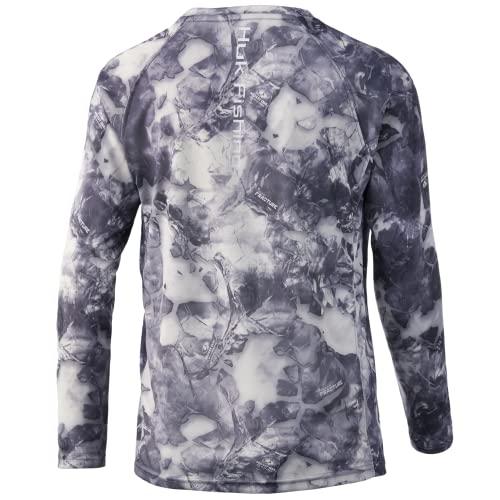 HUK boys unisex-child Pursuit Camo Shirt | Kid's Long Sleeve Performance Shirt2