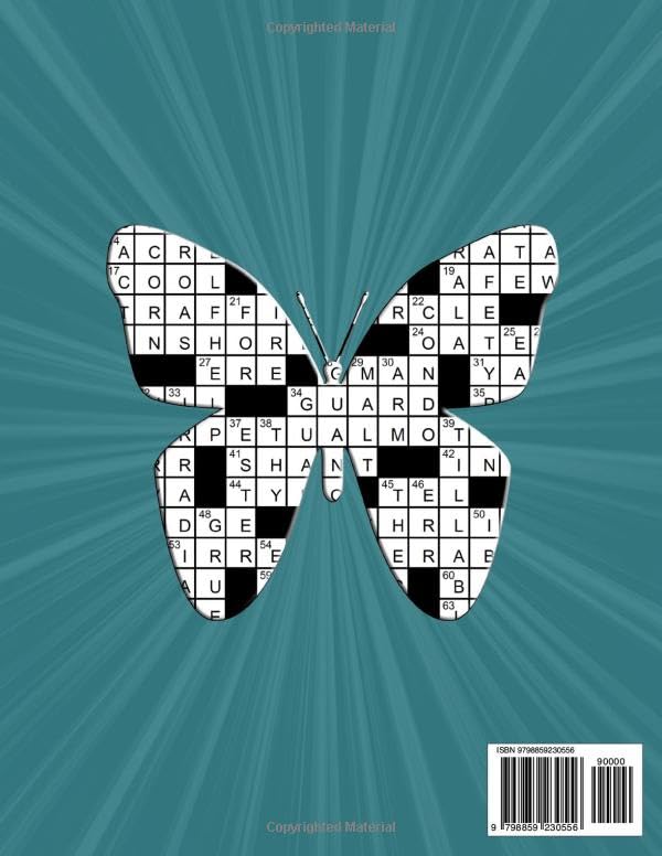 Miniatura 2 de 2024 Crossword Puzzle Book For Adults With Solution Easy to Medium Crossword puzzles Books For Adult, Seniors & Teens