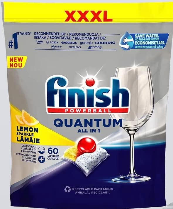 Finish Kapsułki tabletki Quantum All-in-1 60 sztuk lemon cytrynowe