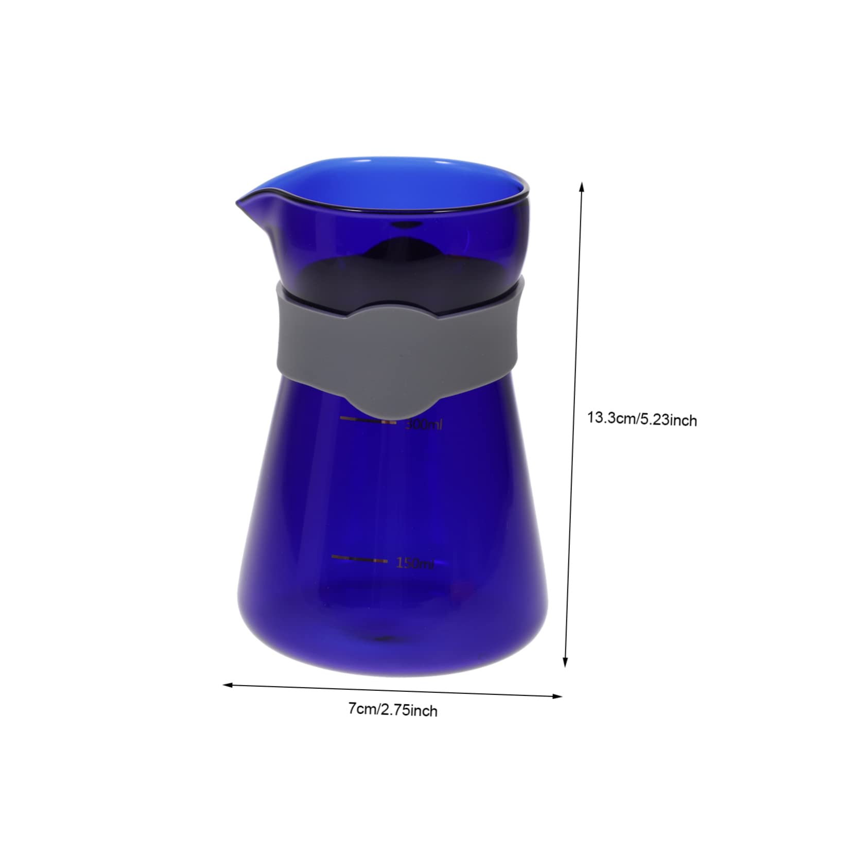 Mikinona Graduated Coffee Pot Small Coffee Pot Delicate Kettle Decorative Coffee Pot Hand Drip Coffee Handheld Coffee Kettle Multi-function Coffee Pot Coffee Coffee Dripper Glass