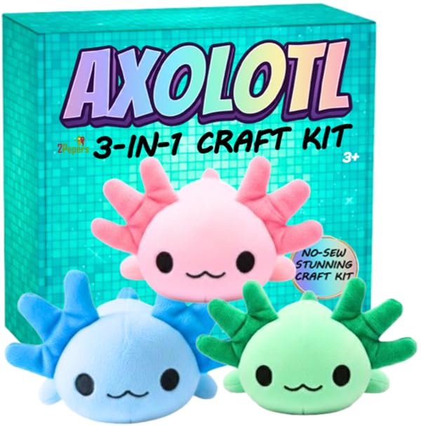 2Pepers DIY Axolotl Kit