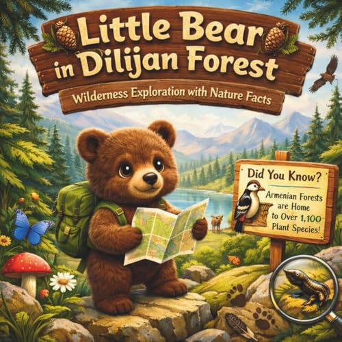 Little Bear in Dilijan Forest ? Wilderness Exploration with Nature Facts: A beautifully illustrated story of curiosity, nature, 