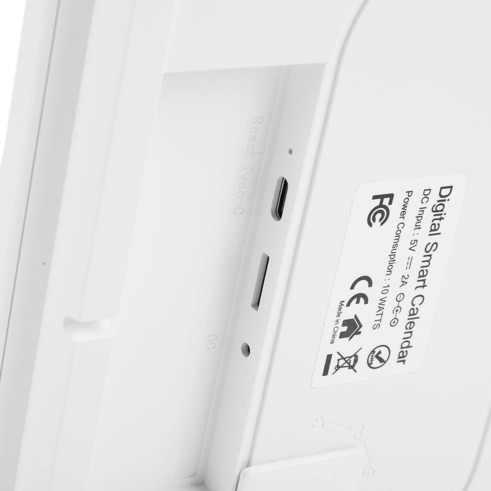 Socobeta Calendario Digitale da 10,1 Pollici Touch Screen Smart Family Planner per Grafico Interattivo dei Lavori Domestici e Gestione delle attività Bianco (Spina UE 100-240 V)