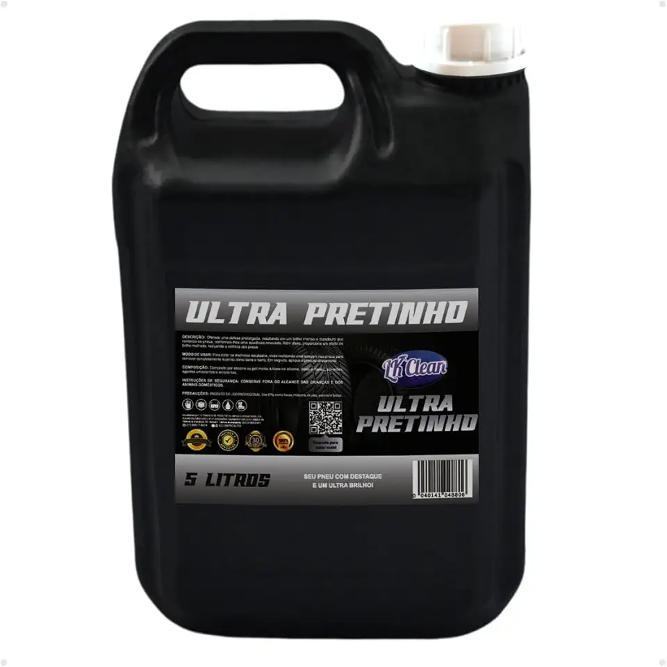 Pneu Pretinho Baba De Camelo Concentrado Selante 5 Litros Alto padrao europeu