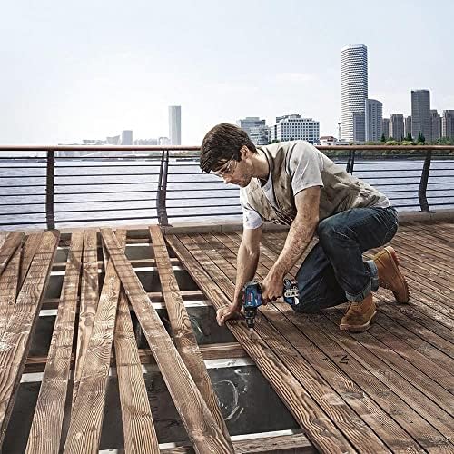 Bosch Professional 18V System Cordless Combi Drill GSB 18V-55 (2x2.0 Ah Battery, Charger 18V-40, in L-BOXX 136)
