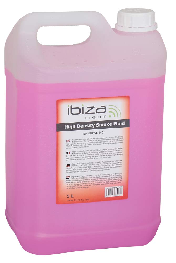 Machine à fumée F1500 PRO & Ibiza SMOKE5L-HD Liquide à fumée haute densité