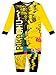 Pokemon Onesie Garçon Pikachu Jaune 5-6 Ans