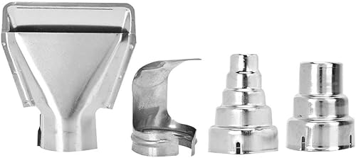 Boquillas de pistola de calor, 4 piezas de boquillas de aire para pistola de calor, kit eléctrico, accesorios industriales, envoltura retráctil