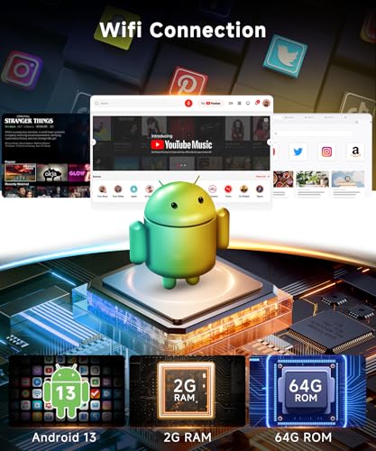 4 Core+64G DAB Car Stereo for Mercedes Benz C Class W204 S204 2006-2011 with Wireless Carplay Android Auto, Hodozzy 9" HD IPS Touchscreen Bluetooth Car Radio with GPS WiFi FM/RDS SWC Backup Camera - Image 3