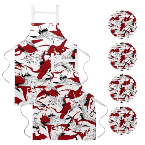 Tablier de nettoyage contre les taches pour la maison et la cuisine