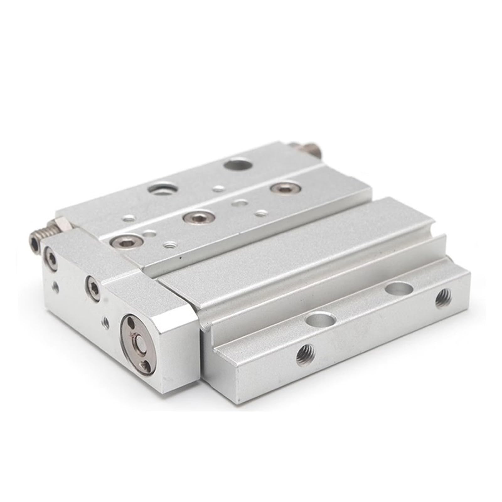 Cylindre série HLF HLF8 HLF12 HLF16 HLF20 vérin pneumatique double tige stroke 20mm