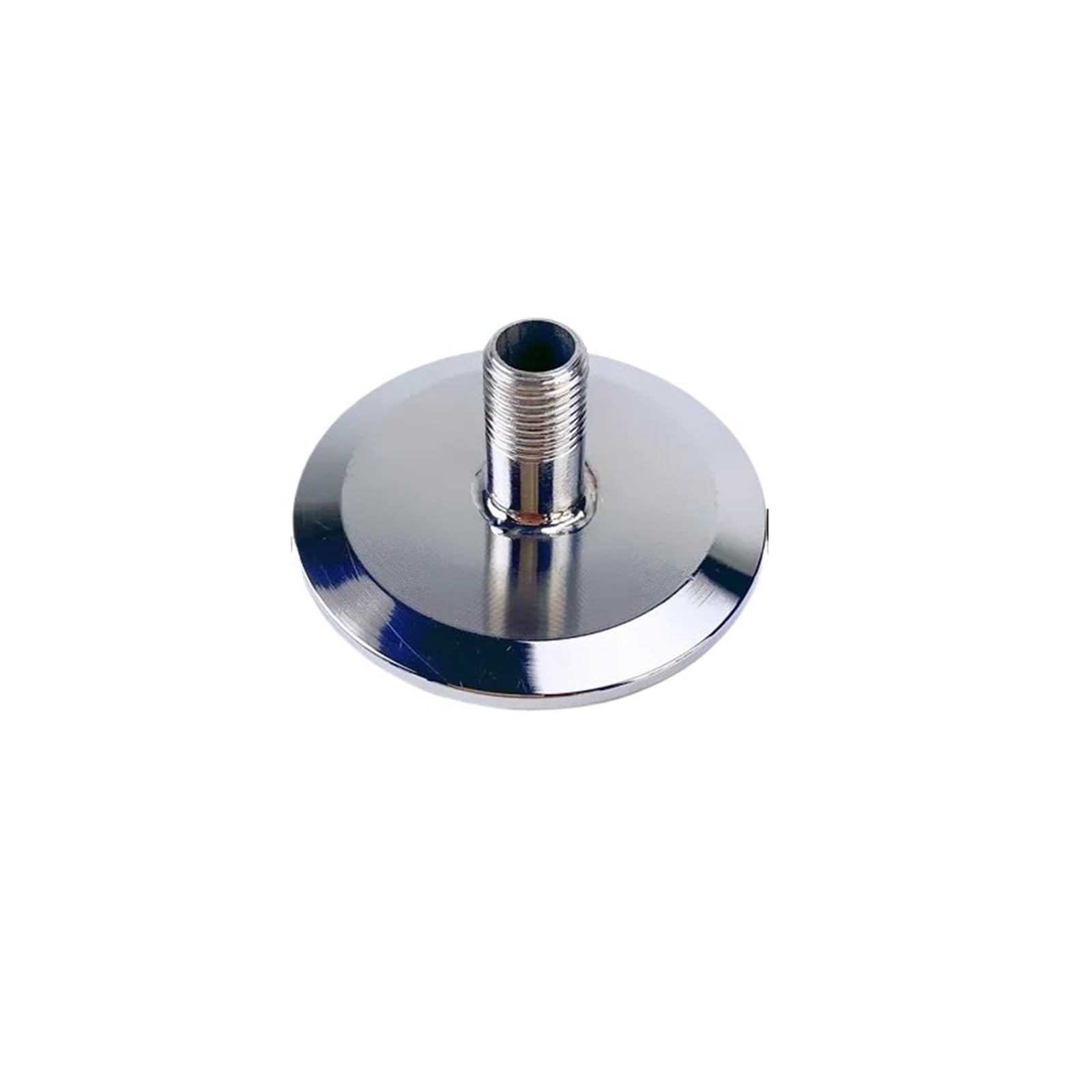 2" 51mm OD64mm Adapter With 1/4" Male Thread, 2" Tri-clamp End Cap With 1/4" Male Thread Stainless Steel 304
