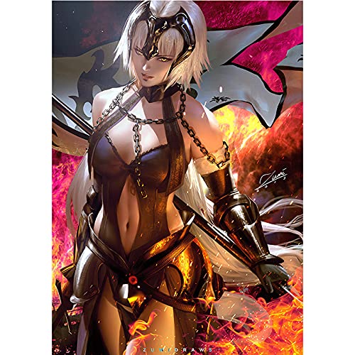 Toile Gravure Femme Mage Toile Murale Inspirante Sans Cadre - 2