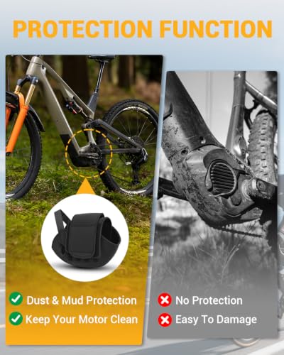 Protector de motor impermeable para ebike que evita daños por agua y humedad en ruta 3