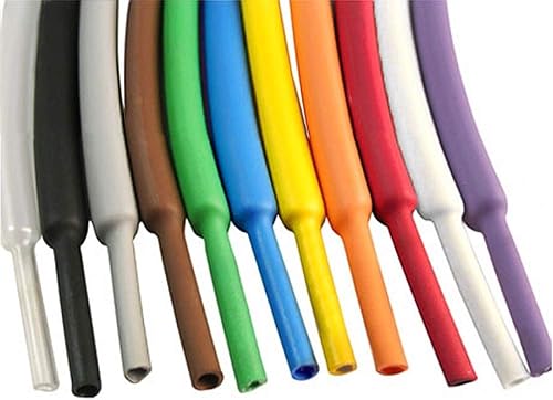 Electriduct 3/8" Heat Shrink Tubing 3:1 Ratio Shrinkable Tube Cable Sleeve - 10 Feet (Black)
