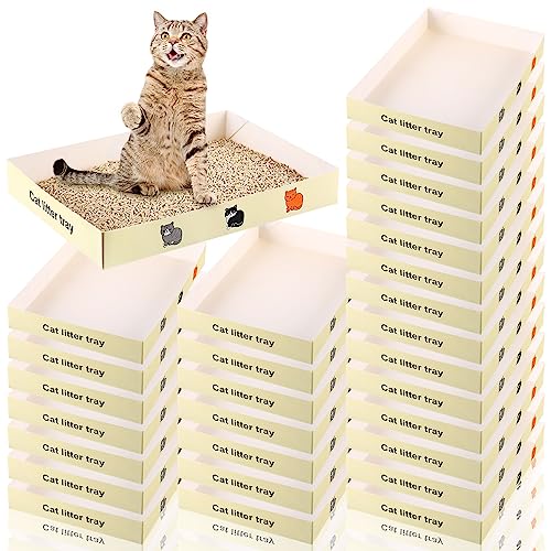 Arenero desechable para gato plegable 30 unidades miniatura 1