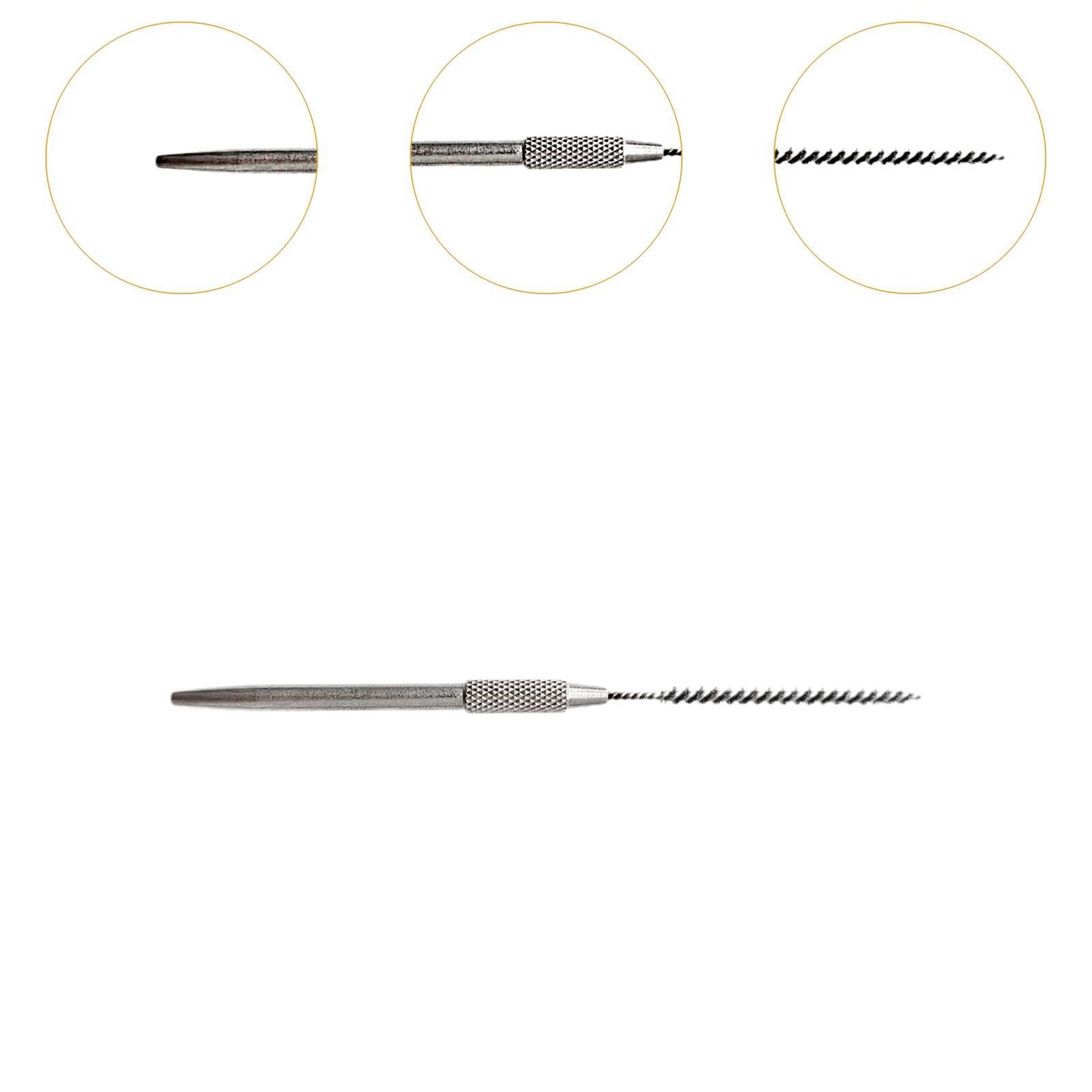 RNXRZANK Fly Tying Tool for Lure, Portable and Reliable for All Skill Levels, Brush