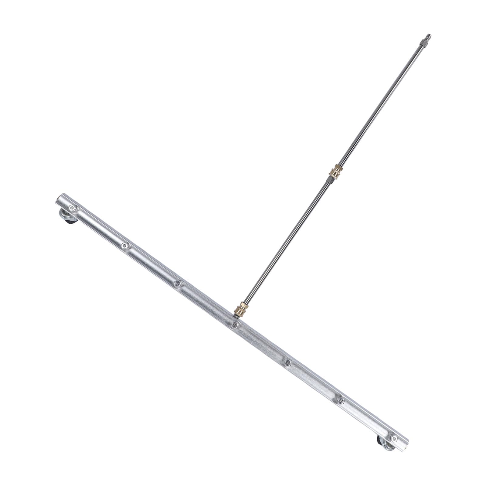 Bewinner Limpiador de Lavadora a Presión, Varilla de Extensión de 39,37 Pulgadas, Escoba de Agua de Acero Inoxidable, Conector Rápido de 1/4 Pulgadas para Entrada de Entrada, Limpieza de Pisos de
