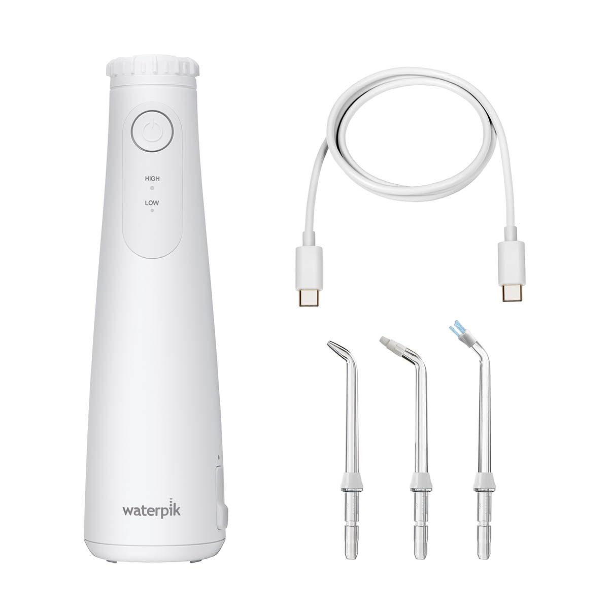 Waterpik WF-26, hydropulseur sans fil, rechargeable USB-C, IPX7