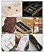 Brass Stamping Die Mold Flexible Letters Numbers Alphabets Symbols DIY Die Stamp Mold for Hot Foil Stamping Machine (Times New Roman)