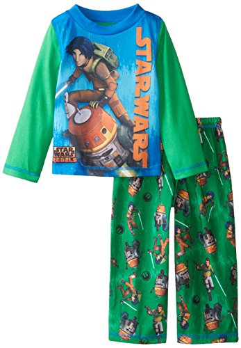 Star Wars Little Boys' Long-Sleeve Jersey Set