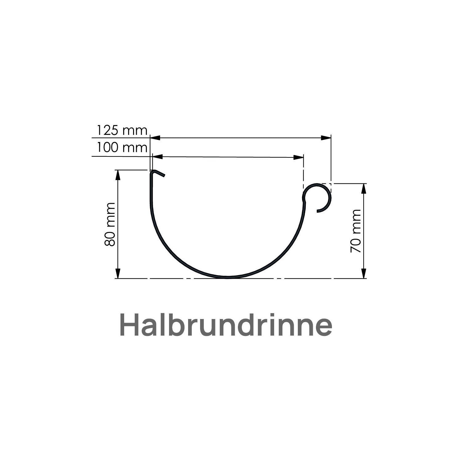4 Home & Garden Dachrinnen Set RG 100 NW100/125 Weiss | Komplettsets mit Fallrohr bis 10m Dachlänge | Typ 300 Fallrohr DN 60 | Kunststoff PVC (Dachlänge: 1-Seite bis 600cm)