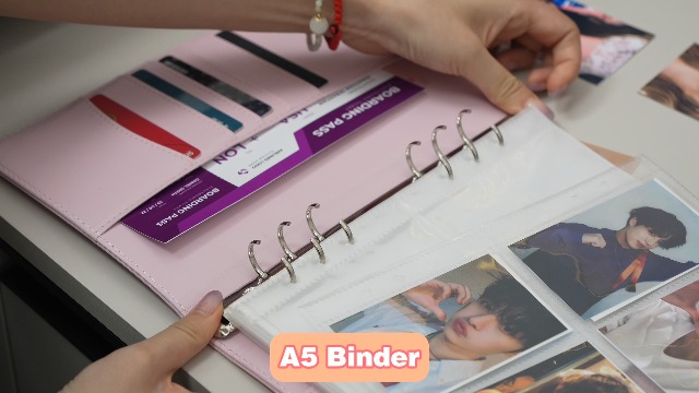 Amazon.com: A5 Binder-Kpop Trading Photocard Binder,6 Ring Cards Collector  Album With 240 Card Slots, 30 Double-Sided Photocard Sleeves, Pu Leather  Album Cover For Organizing Game Cards & Kpop Merch : Toys &