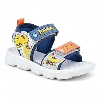 KLAUFF Stylish Unisex Kids Sandals for Boys and Girls (Airforce, UK Footwear Size System, Toddler, Age Range, Medium, 9 Months, 12 Months)