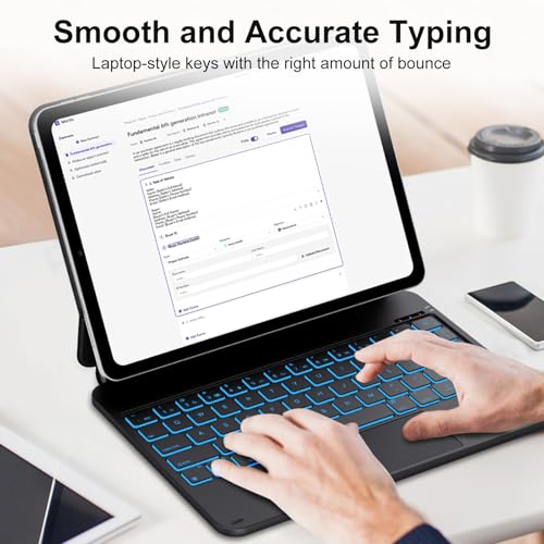 Image of Keyboard Case for iPad Air 11 inch(M4,M3,M2)&iPad Pro 11 inch,Air 5th /4th
